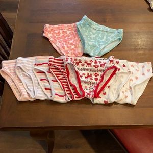 10 pair Hanna Anderson S 100 underwear